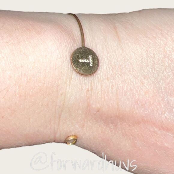 Bundle Sale 3 for $15 | TAI Monogram Cuff Bracelet | Wear Noted - Picture 7 of 8